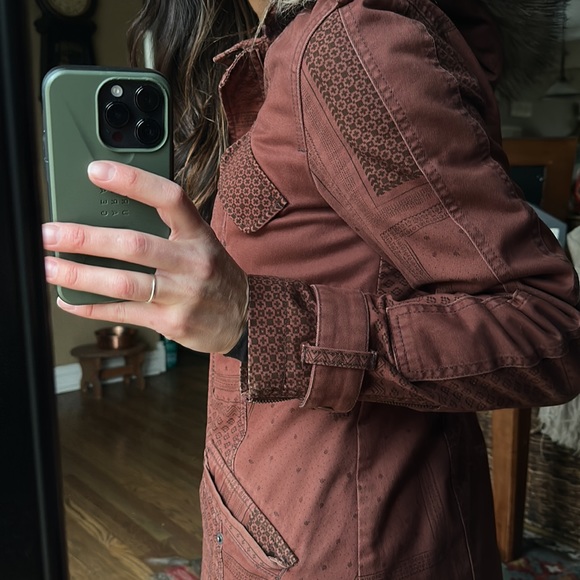 Hei Hei Parka Jacket Brunswick Print - Picture 2 of 12